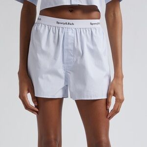 Sporty & Rich Cotton Shorts